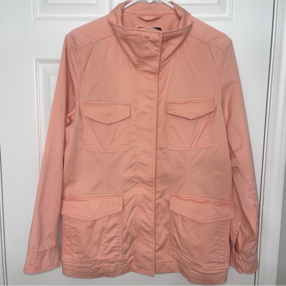 Banana Republic Peachy Keen Utility Jacket Lightweight Casual Size L
